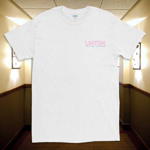 Linton Travel Tavern T-shirt (Front and Back print)
