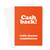 Cash Back Greetings Card