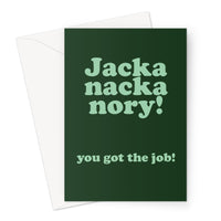 Jackanackanory Greetings Card
