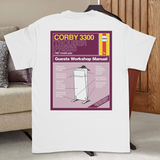 Corby Trouser Press T-shirt (Front + Back Print)