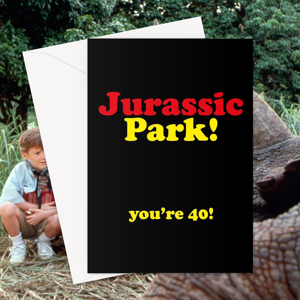 Jurassic Park! Greetings Card